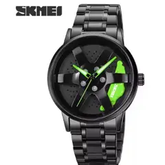 SKMEI - Reloj De Pulsera Rin y Freno De Disco Carro Automovil Acero