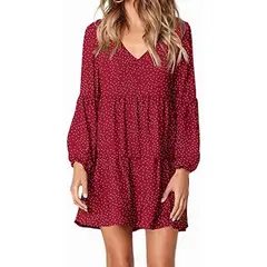 GIOIO - Vestido Mujer Rojo