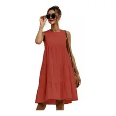 GIOIO - Vestido Mujer Rojo