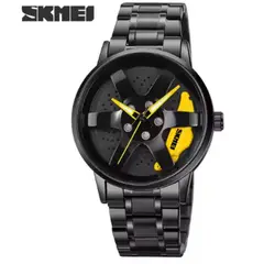 SKMEI - Reloj De Pulsera Rin y Freno De Disco Carro Automovil Acero