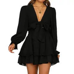 GIOIO - Vestido Mujer Negro