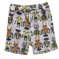 RED CARROT - Short unisex niño algodon celeste robots