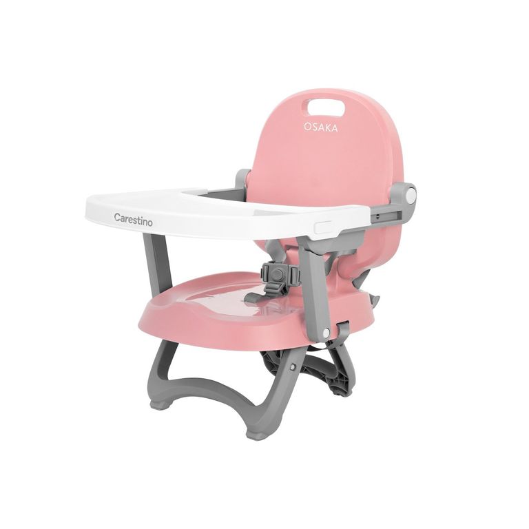 Silla de comer Booster Osaka Rosa