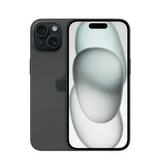 APPLE - IPhone 15 Negro 128GB Reacondicionado (eSim) A2846