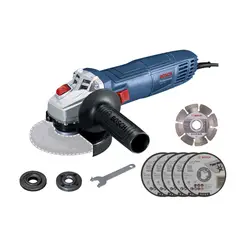 BOSCH - Amoladora angular 710w + 5 discos