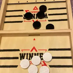 GENERICO - Juego de Mesa Hockey con Catapulta Diversión Familiar