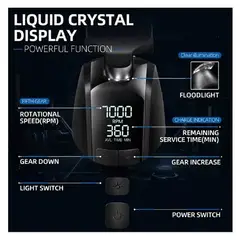 GENERICO - Maquina de cortar cabello Profesional VGR