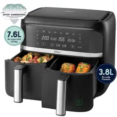 OSTER - Freidora de Aire Dual DiamondForce CKSTAF7MCDDF
