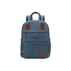 CARESTINO - Mochila Maternal Boston Azul