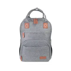 CARESTINO - Mochila Maternal Boston Gris