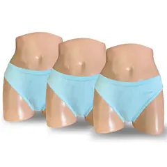 MONINA - Pack x3 Truza Bikini Celeste