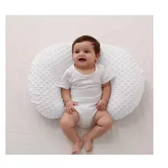 GENERICO - Almohada Y Posicionador De Lactancia Blanco