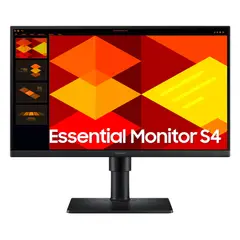 SAMSUNG - Monitor plano Essential Monitor S4 22 FHD IPS100HzHDMIDP