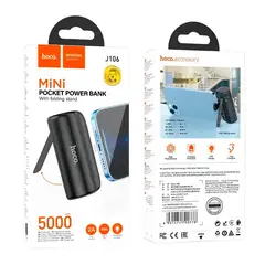 HOCO - Power Bank 5000mAh J106 lightning bateria portatil