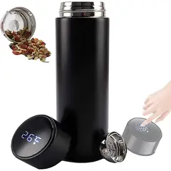 GENERICO - TERMO LED INTELIGENTE NEGRO