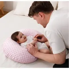 GENERICO - Almohada Y Posicionador De Lactancia Rosado