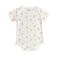 WAWA PIMA - BODY FLORECILLAS MC 100% ALGODÓN PIMA