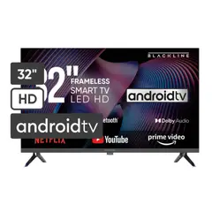 BLACKLINE - Televisor 32” HD Smart TV BL-TV32HEG5F4PE LED