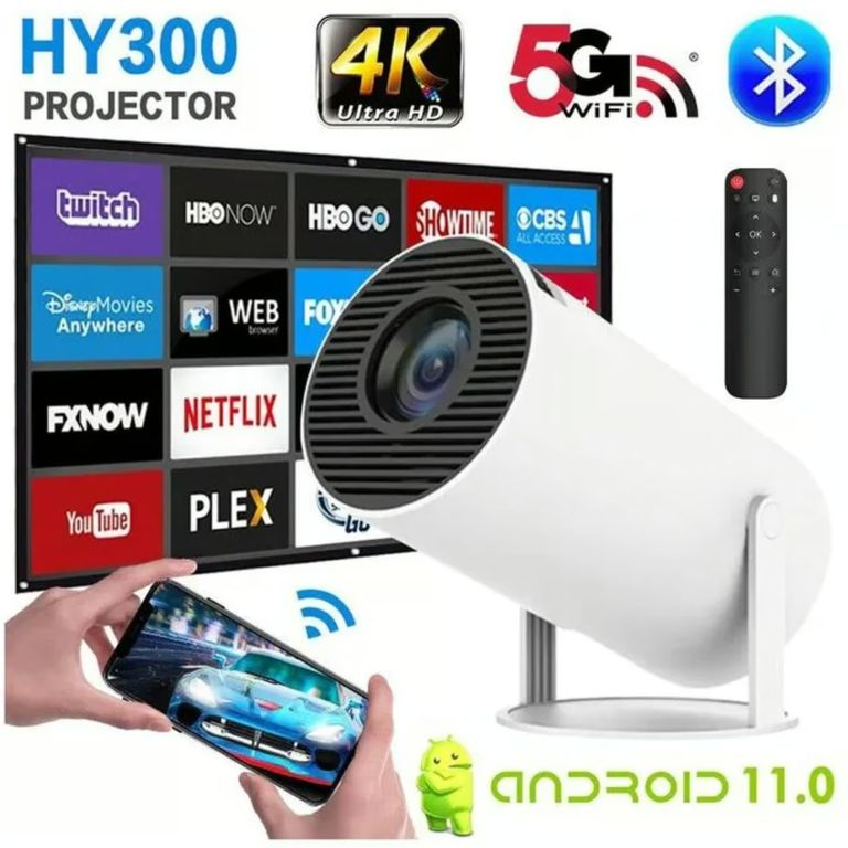 Proyector Multimedia 4K Tv HD Calidad Smart Android Led