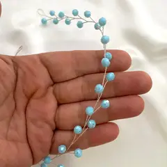 GENERICO - TIARA DIADEMA TOCADO NOVIA QUINCEAÑERA INVITADA