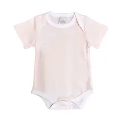 WAWA PIMA - BODY ROSA PASTEL MC MC 100% ALGODÓN PIMA