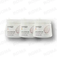 BIOAQUA - PACK 3 EXFOLIANTE EN GEL DE ARROZ 750ML