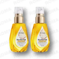 BIOAQUA - PACK 2 ACEITE ESENCIAL PARA CABELLO DE ARROZ 140ML