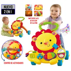 IDEAL - Andador Caminador Musical 2 en 1 León