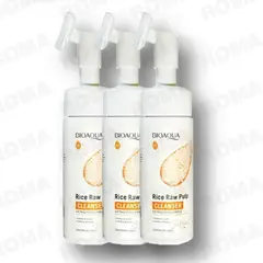 BIOAQUA - PACK 3 LIMPIADOR FACIAL DE ARROZ 450ML