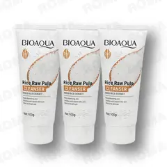 BIOAQUA - PACK 3 LIMPIADOR FACIAL DE ARROZ 300G