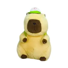 GENERICO - Peluche Capibara mochila tenis 26cm