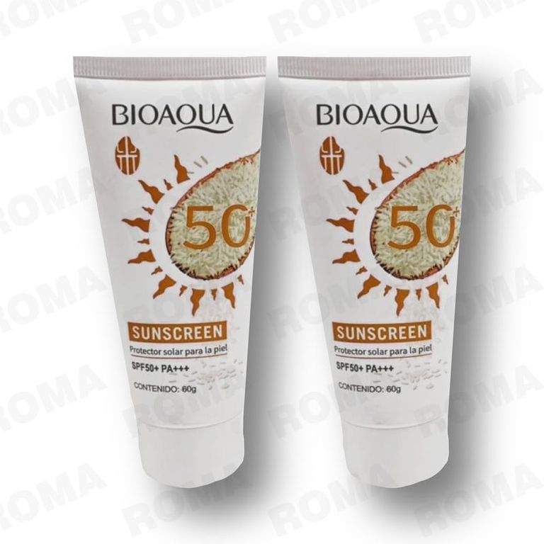 PACK 2 PROTECTOR SOLAR DE ARROZ SPF50 120G