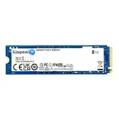 KINGSTON - Nv3 M.2 2280 Nvme Pcie 4.0 SSD, 2 TB, 6000 MB/s