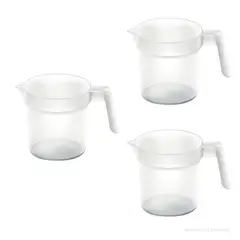 POLINPLAST - Set de 3 Jarras Medidoras Polin N° 0.25 250ml