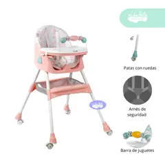 GENERICO - Silla de Comer de bebé modelo Cammy color melon