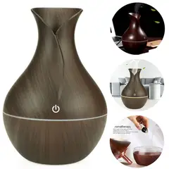 GENERICO - Humidificador Difusor de Aroma con Luz Led Ultrasónico Aromaterapia