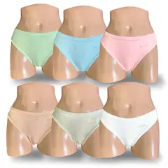 MONINA - Pack X6 Trusas Bikini Multicolor 1