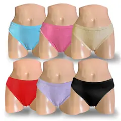 MONINA - Pack X6 Trusas Bikini Multicolor 2