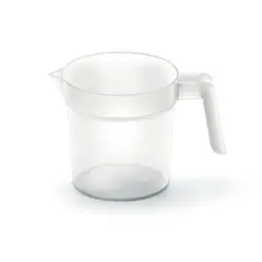 POLINPLAST - Jarra Medidora Polin N° 0.50 Transparente 500ml