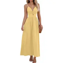 GIOIO - Vestido Mujer Amarillo
