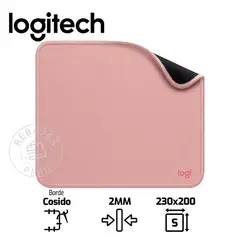 LOGITECH - Mouse Pad Anti-Salpicaduras 200x230mm Rosado