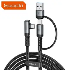 OEM - Cable Usb Tipo C 2en1 Largo - 5 Metros Para Realidad Virtual - Toocky