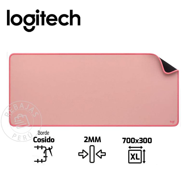 Mouse Pad Deskpad Anti-Salpicaduras 300x700mm Rosado