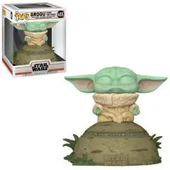 FUNKO - Pop Star Wars Mandalorian - Baby Yoda Grogu Using Force - Luces y Sonido