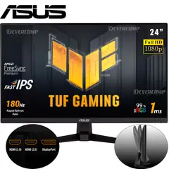 ASUS - Monitor Tuf Gaming VG249Q3A 24 IPS FHD 180Hz HDMI DP