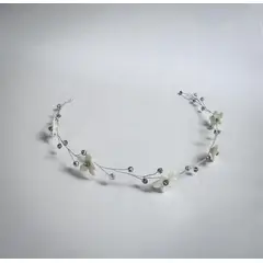 GENERICO - TIARA DIADEMA TOCADO NOVIA QUINCEAÑERA INVITADA