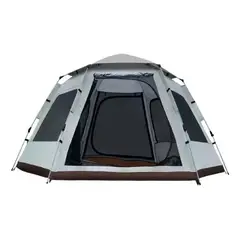 QUICK - Carpa Automática Hexagonal Para 6 Personas 240x280x160