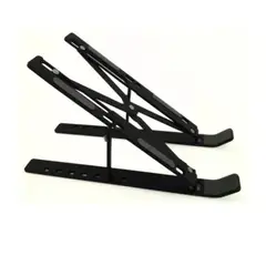 OEM - SOPORTE DE ALUMINIO PLEGABLE PARA LAPTOP DE HASTA 16 PULGADAS NEGRO