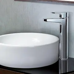 TREBOL - Monomando para Lavatorio en Bronce Cromado