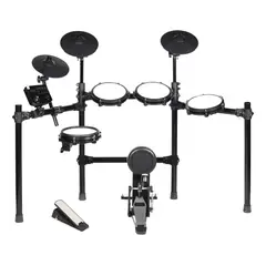 QUICK - Batería Electrónica Profesional De 8 Piezas Con Real Mesh